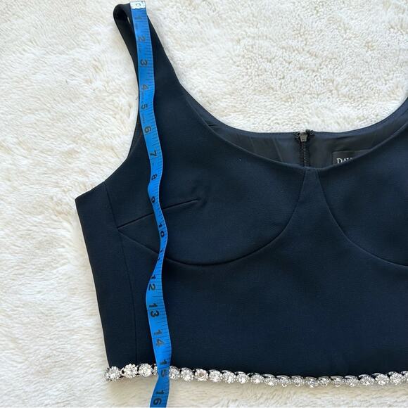 David Koma crop evening top established with Swarovski crystals size 12 NWT!!! - Picture 7 of 9
